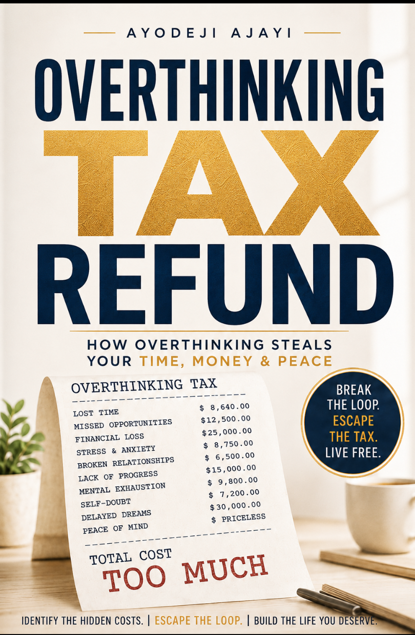 The Overthinking Tax Refund โ front and back cover preview